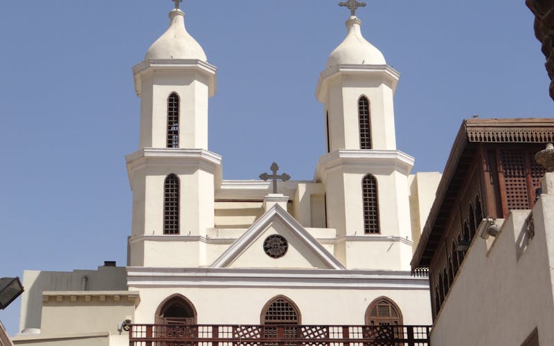 Iglesia copta colgante de El Cairo para las celebraciones de la Navidad ortodoxa el 7 de enero de 2027