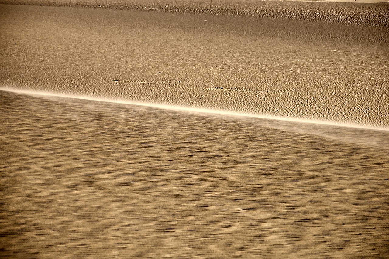 Dunas de arena en el desierto