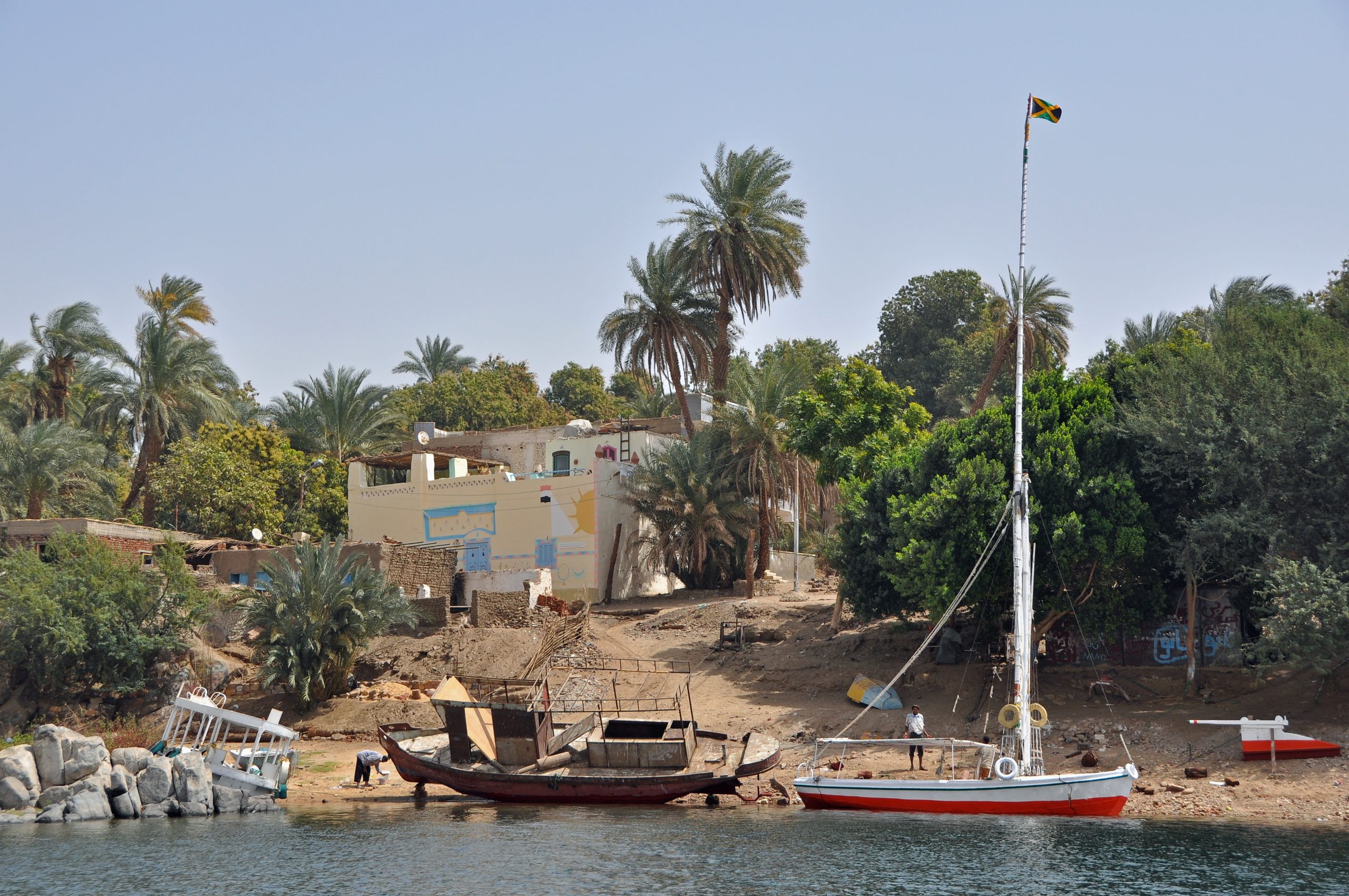 Isla Elefantina en Asuan, Nubia